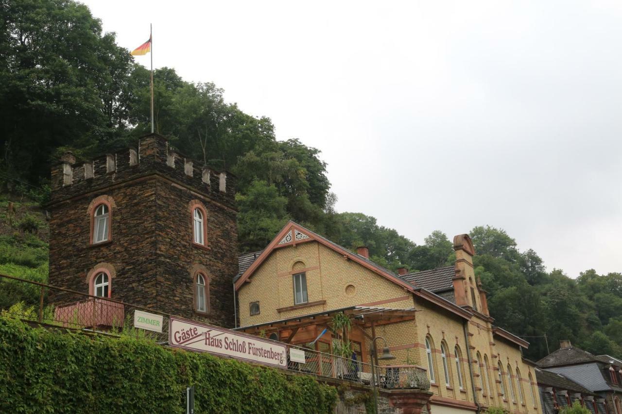 "Haus Schloss Fuerstenberg" Bacharach Exteriör bild