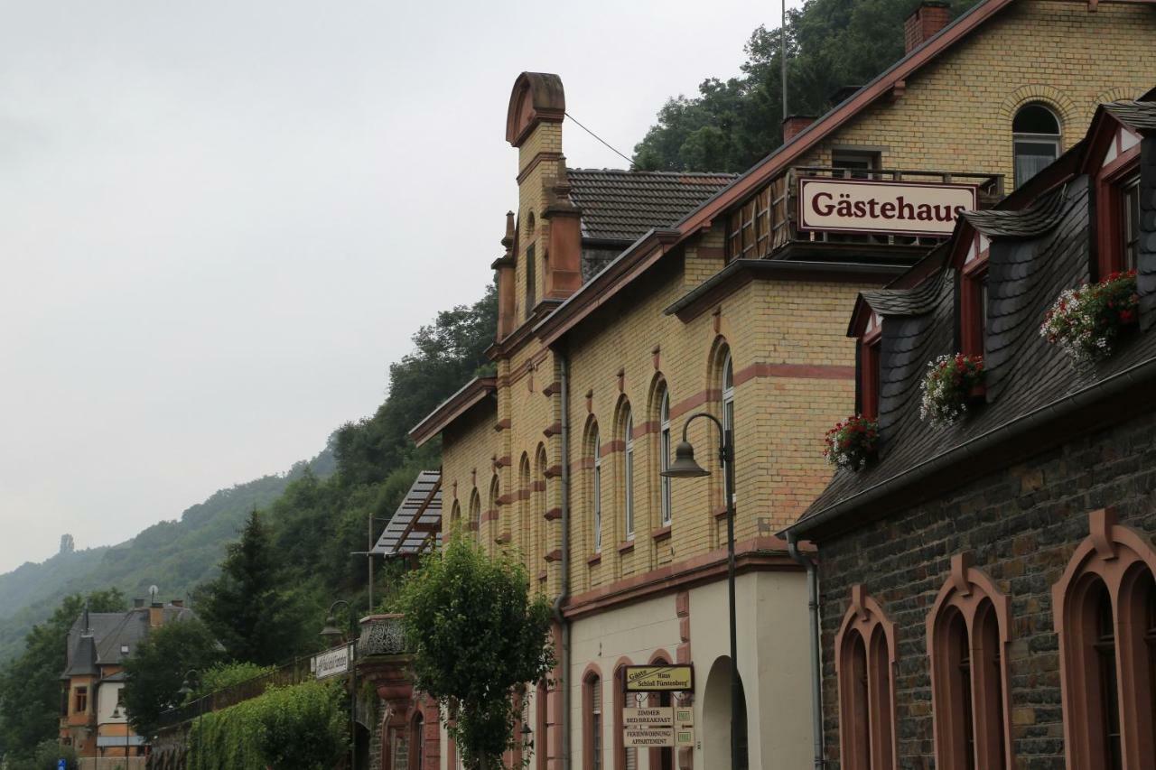 "Haus Schloss Fuerstenberg" Bacharach Exteriör bild
